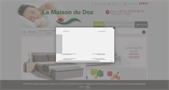 Desktop Screenshot of la-maison-du-dos.com